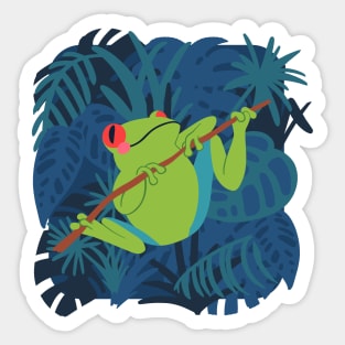 Tree Frog Sticker